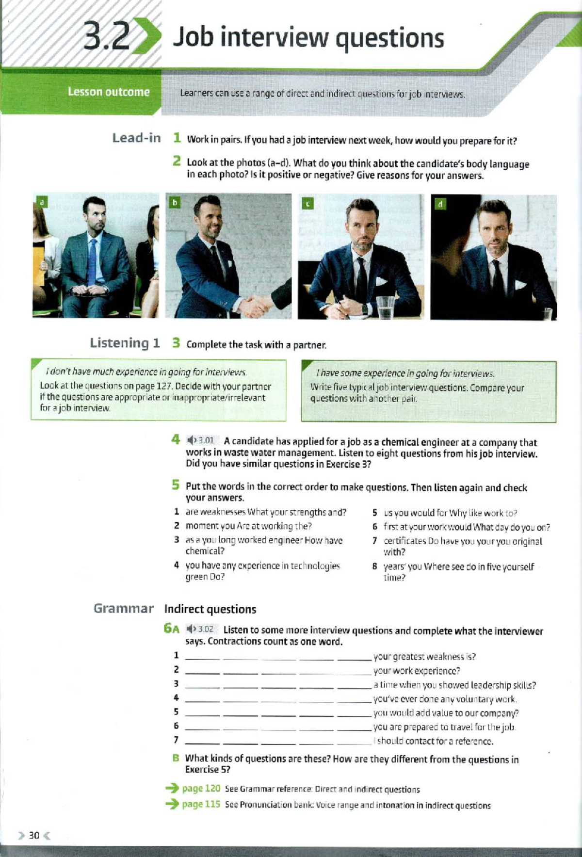 UNIT 6 - TAKD: Job Interview Questions and Preparation Strategies - Studocu