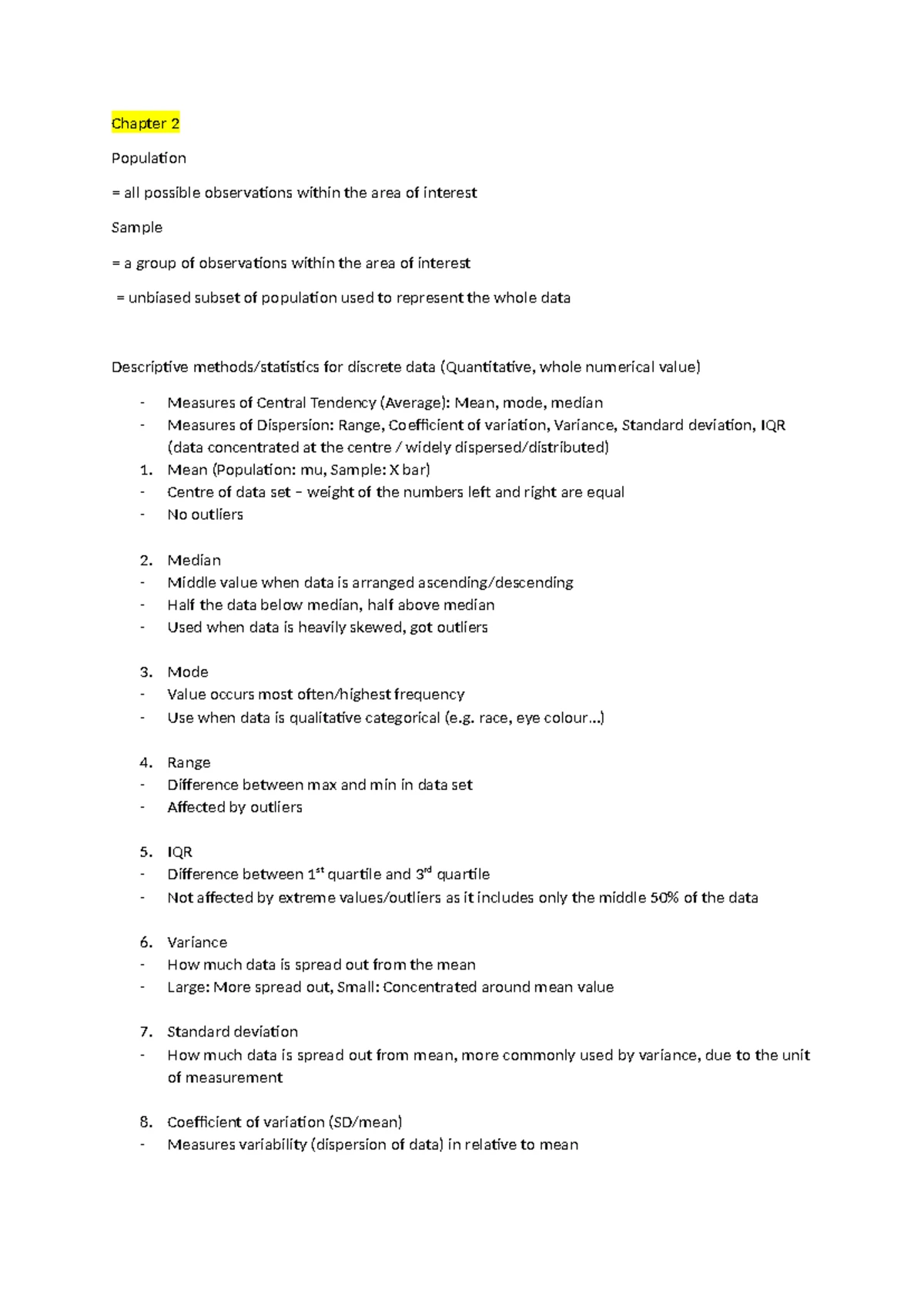 ETW1001 Introduction to Statistical Analysis Assignment 1 - of people ...