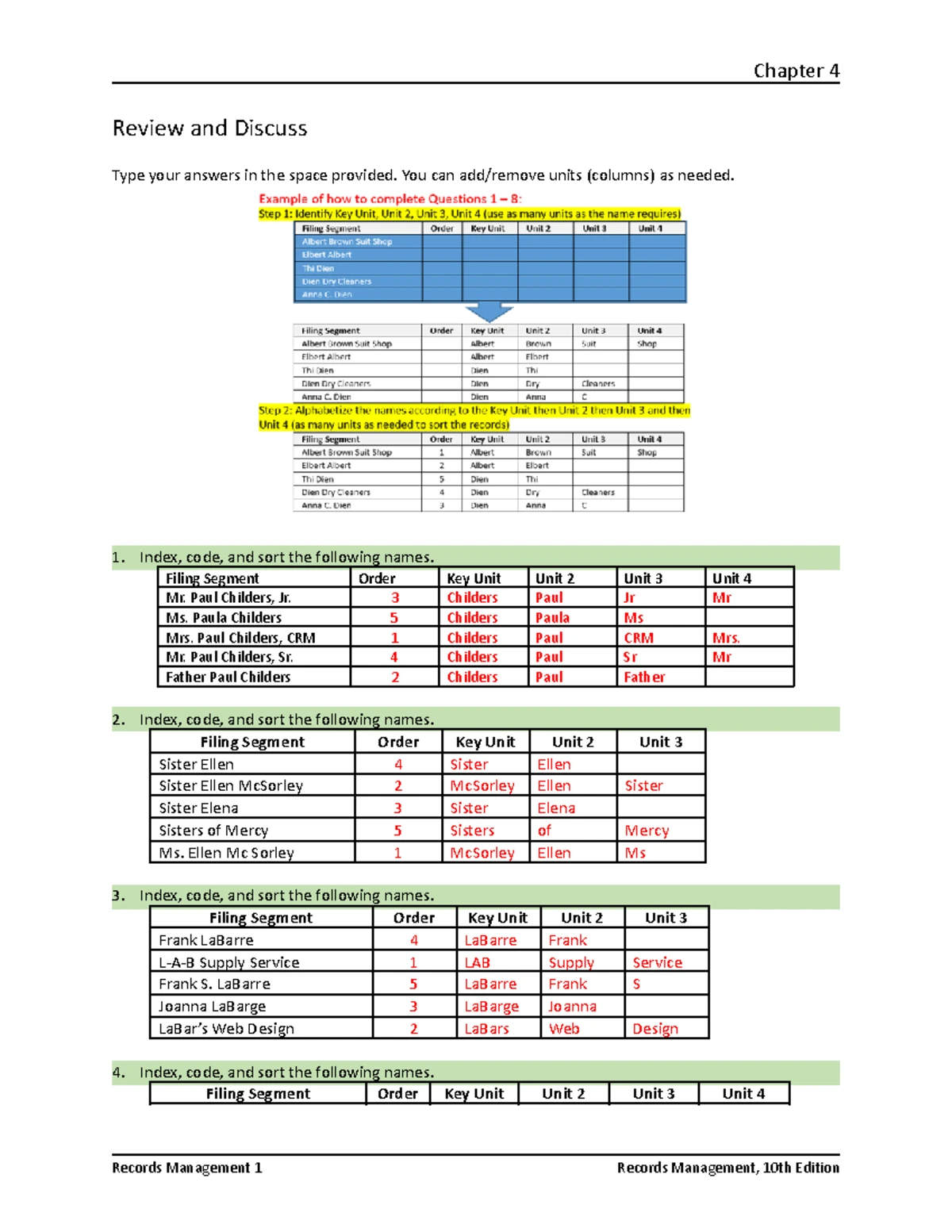 Job 3 Record Listing Instructions for Module 5 - Studocu