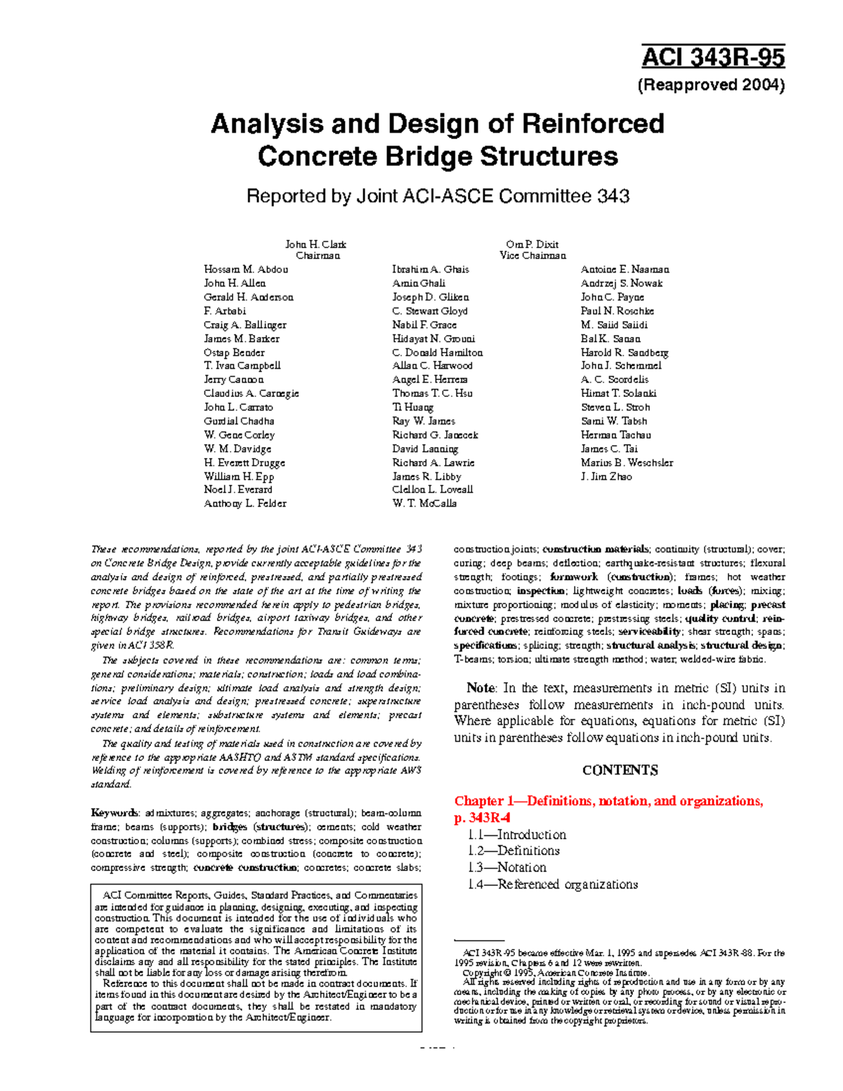 Analysis and Design of Reinforced Concrete Bridges (CE 1995) - Studocu
