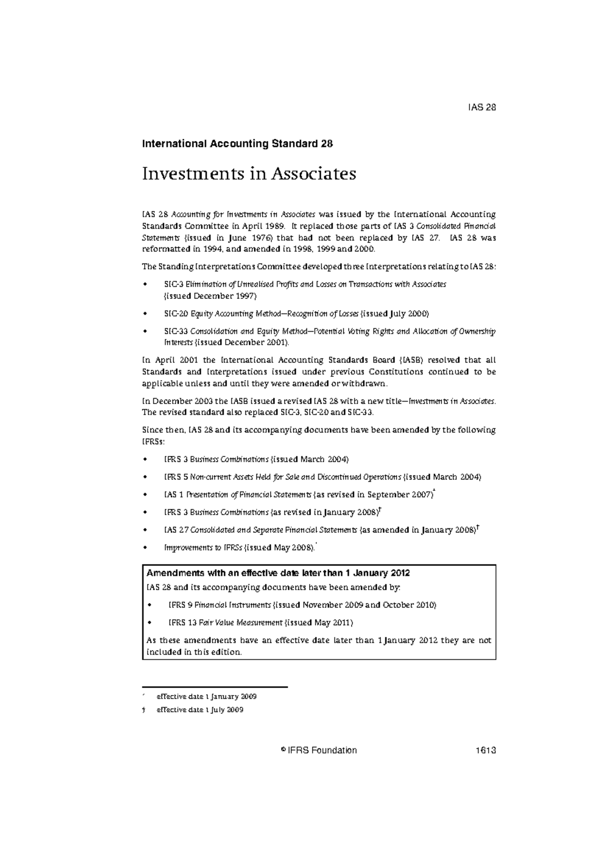 IAS 28 - Investments in associates - International Accounting Standard ...