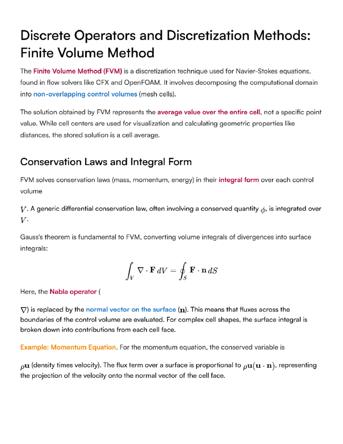 Lec 7: Finite Volume Method - Discretization Techniques and Analysis ...