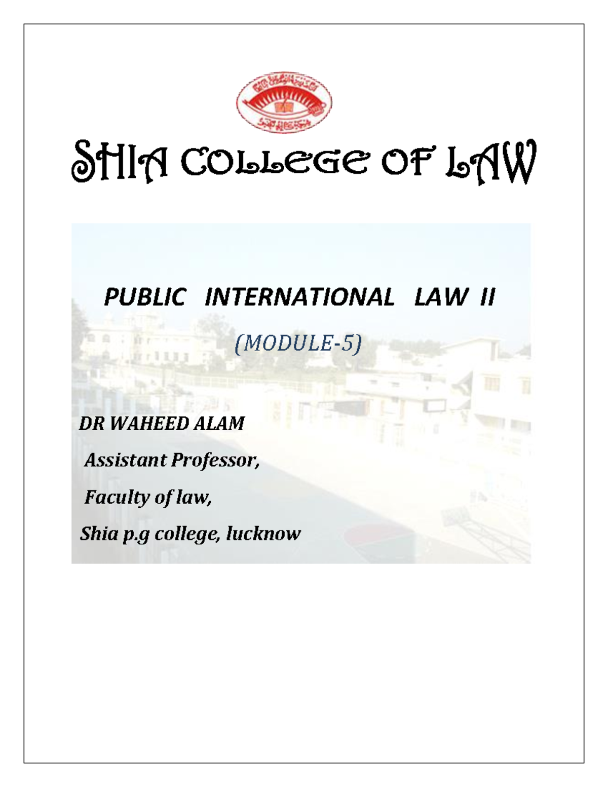International Law Short Notes: Prize Court Overview (PIL II) - Studocu