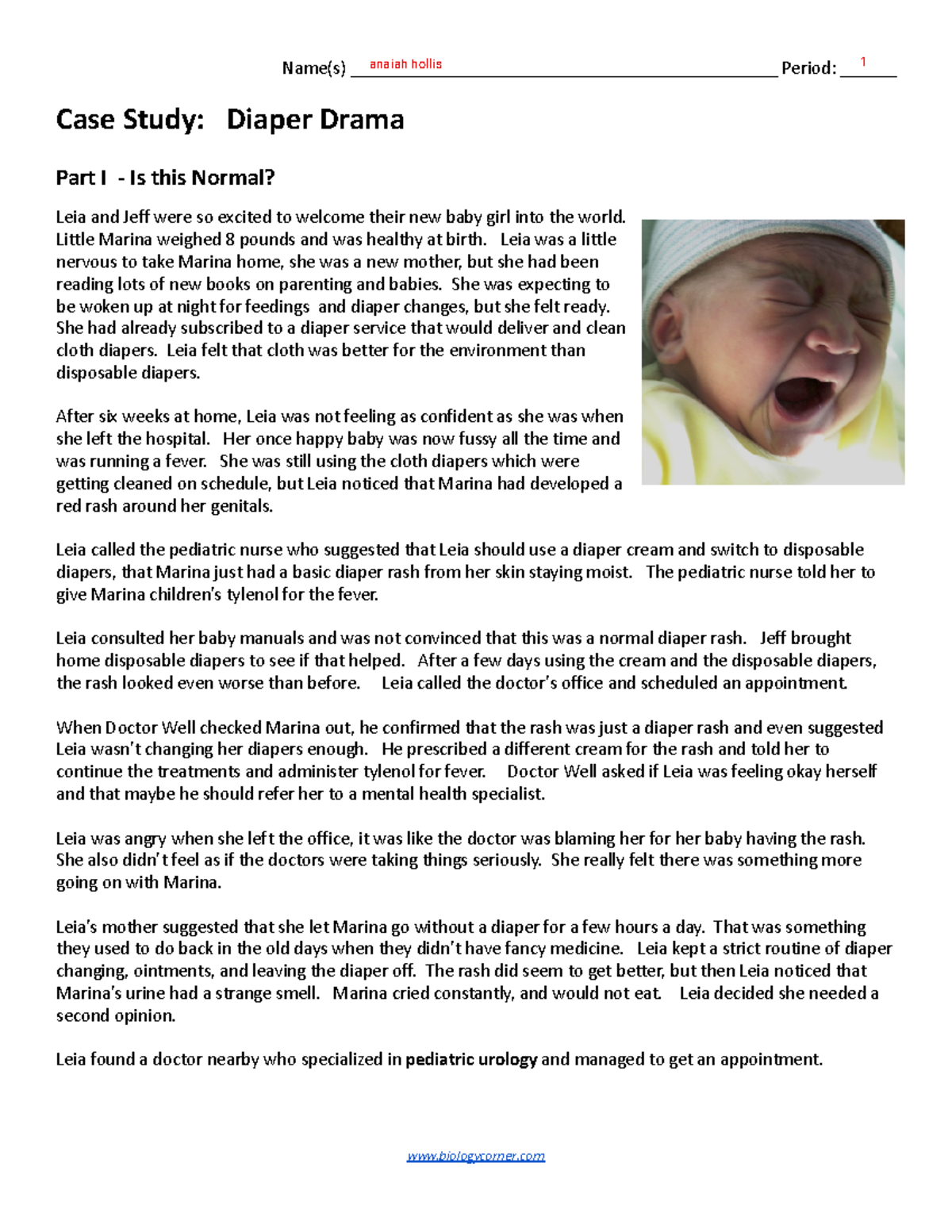 Kami Export - Case Study - Diaper Drama: Examining Pediatric Urinary ...