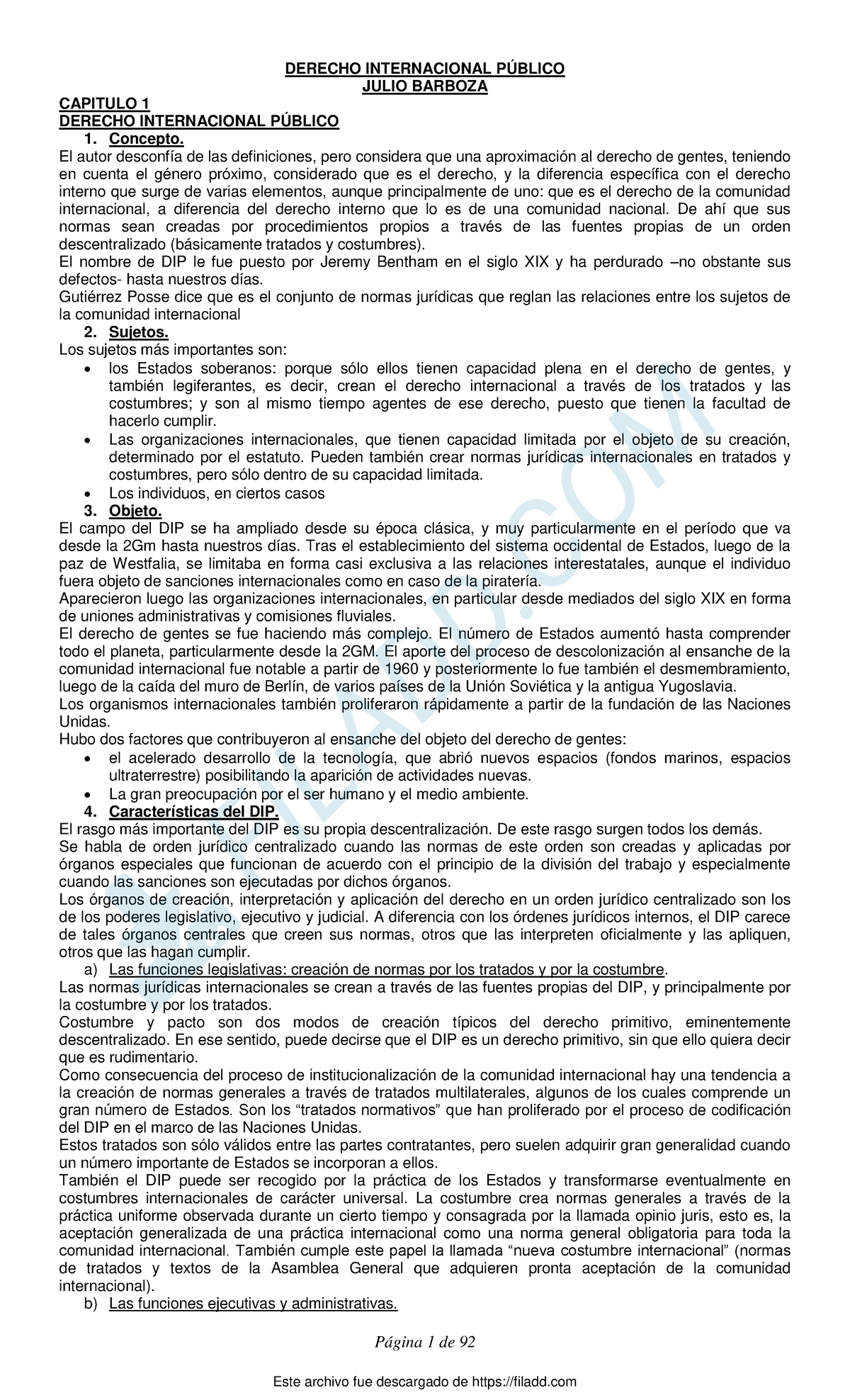 DIP 101: Resumen del Capítulo 1 - Conceptos Fundamentales del Derecho ...