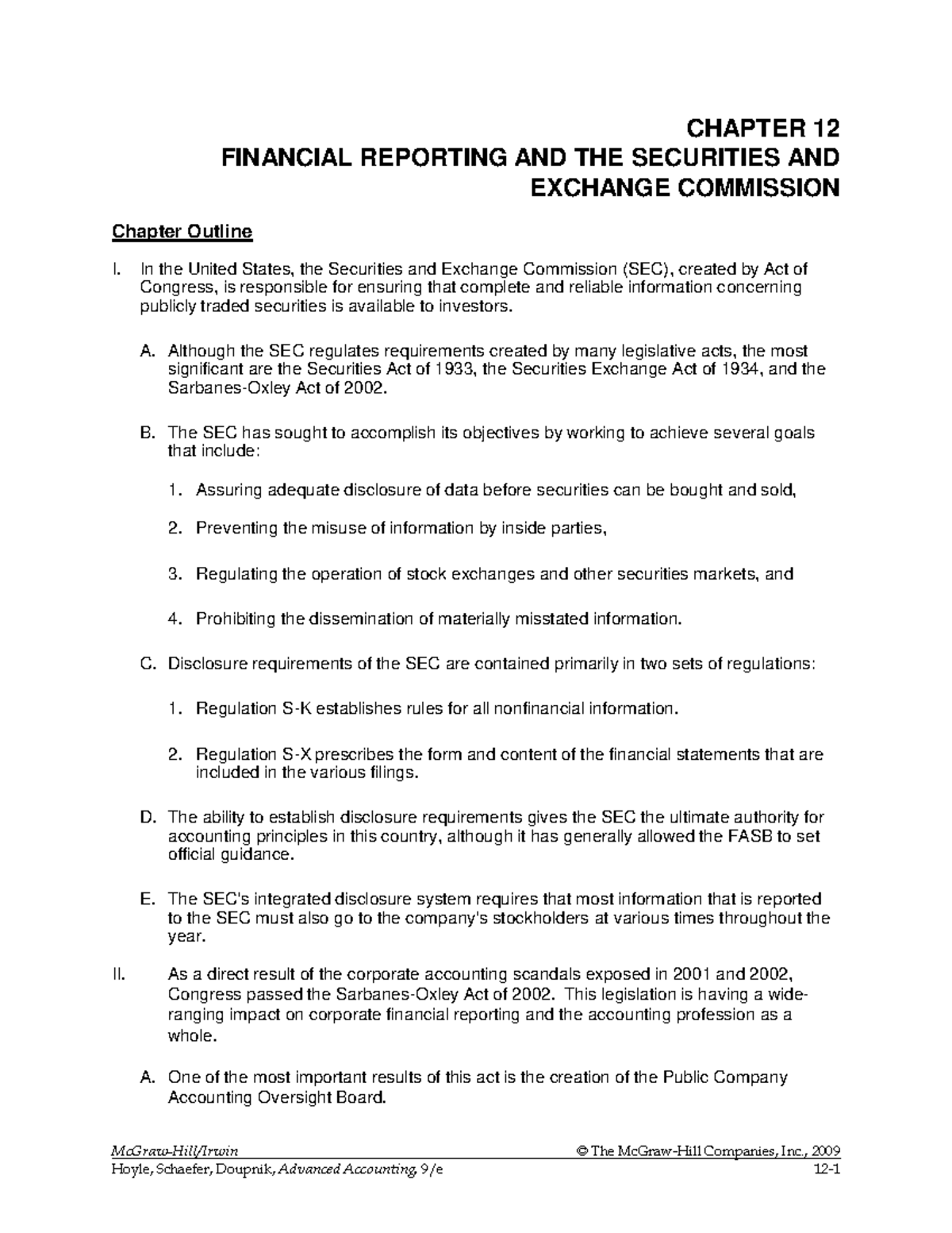 Solution manual Advanced Accounting 9e by Hoyle Ch12 - Find more slides ...