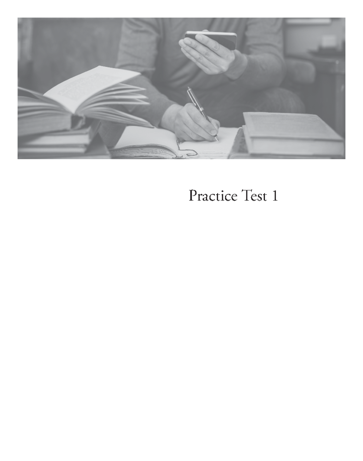 Practice Test 1 - Essential Material for Success in Exams - Studocu