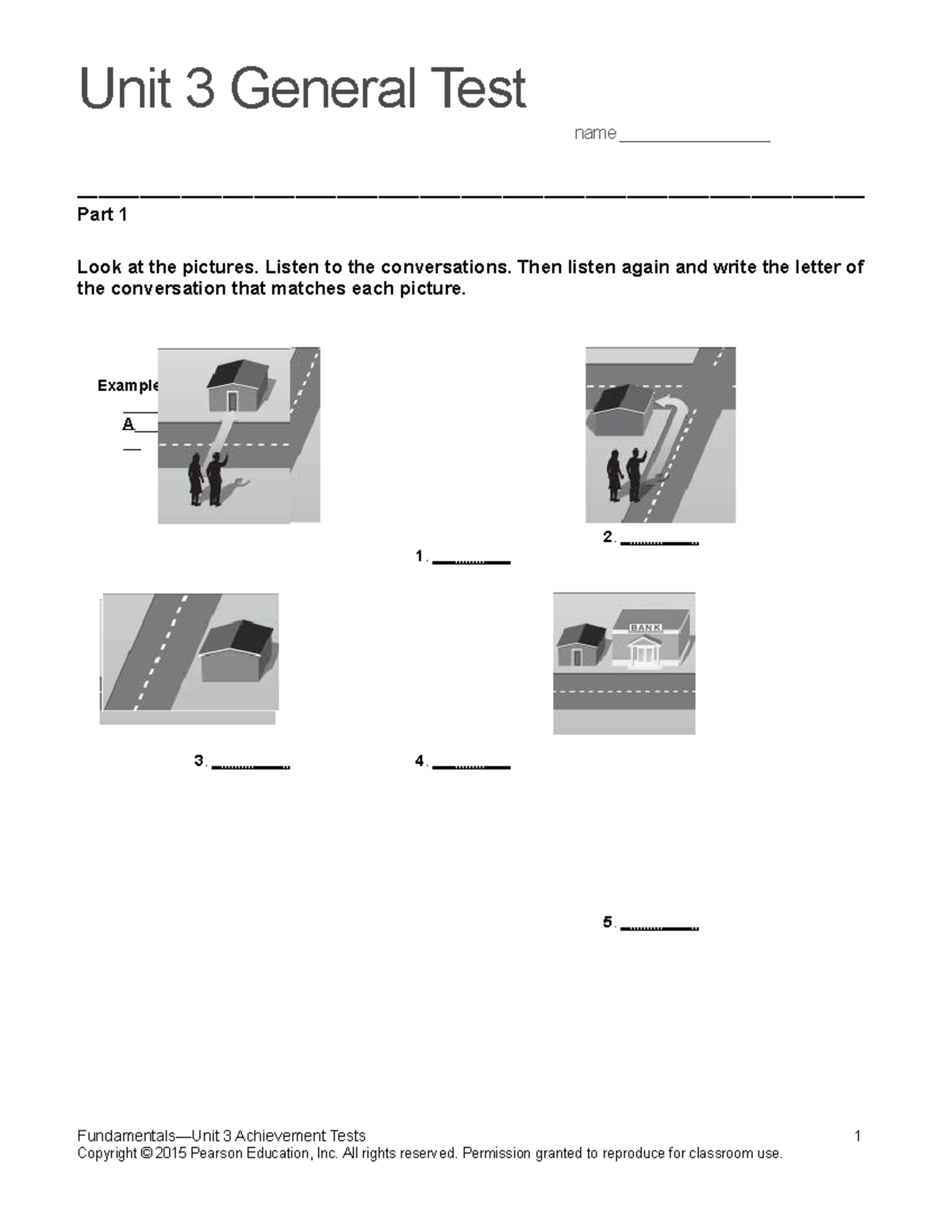 Unit 3 & 4 General Test Answers - Top Notch Exam Preparation - Studocu