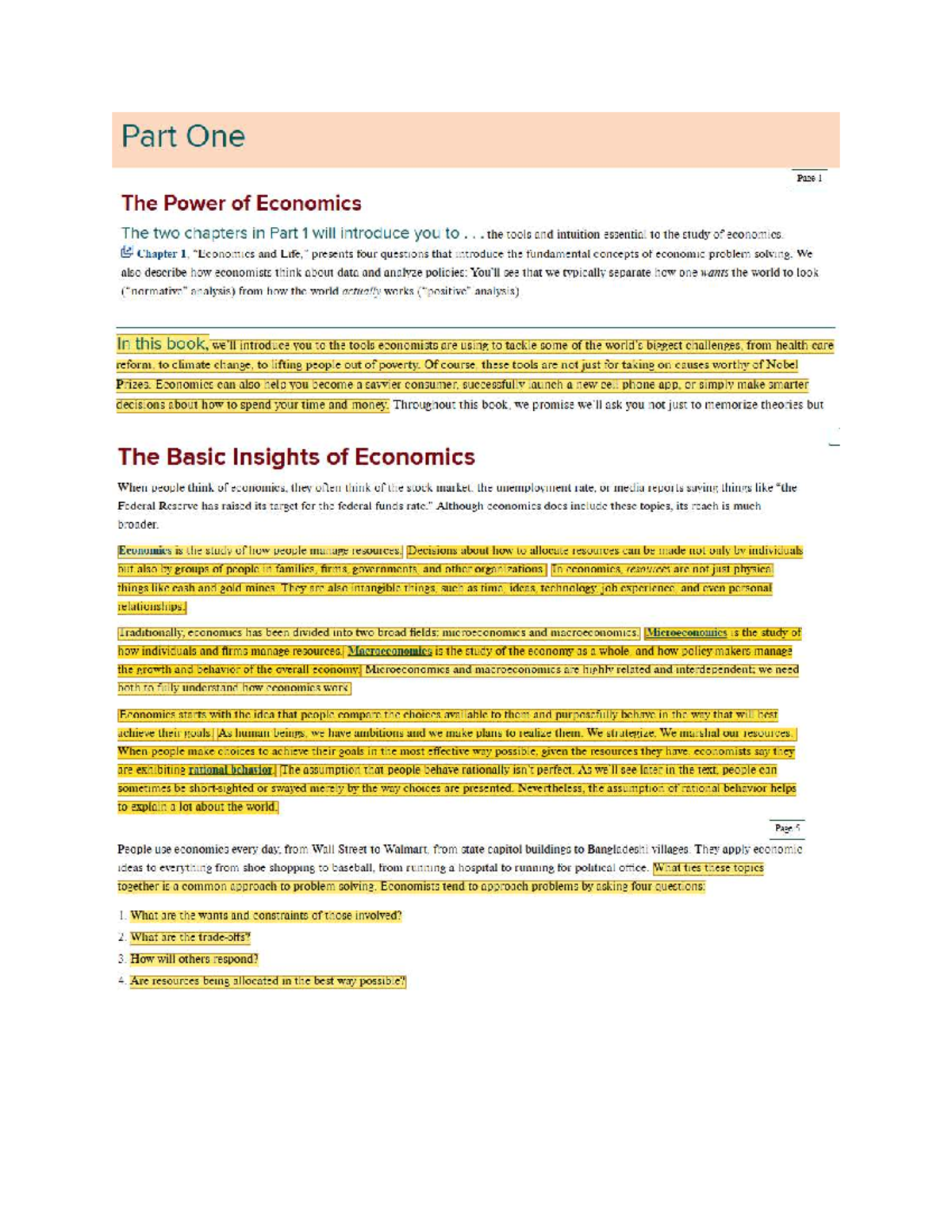 Final Exam Study Notes for PSY 210: Econ Concepts and Insights - Studocu