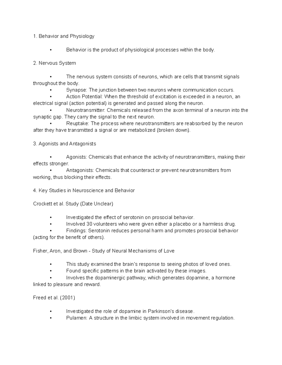 Behavior and Physiology - Behavior and Physiology Behavior is the ...