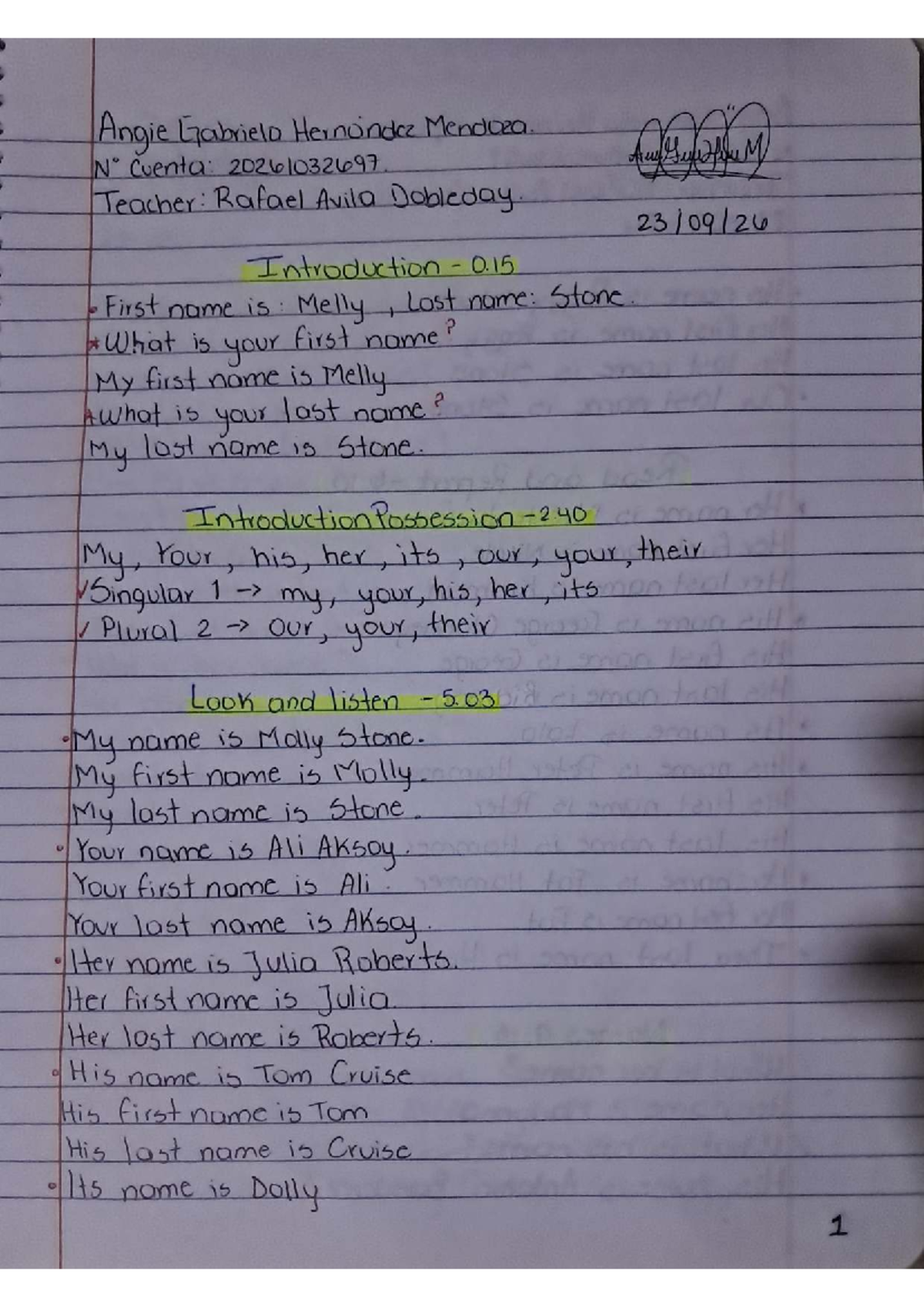 Actividad 1: Toma de Notas - Lección 