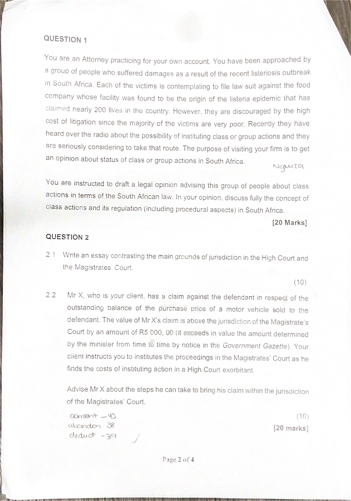 Past Exam Prep - Question Paper Collection for Success - Studocu