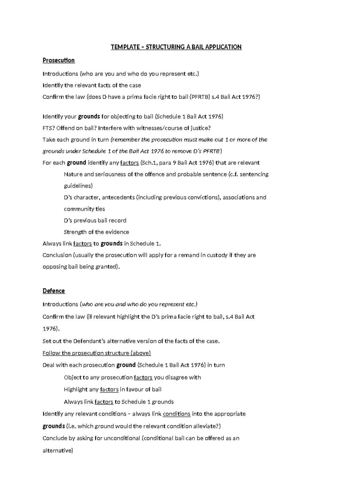 Skeleton Argument: Setting Aside Default Judgment - Sample LA - Studocu
