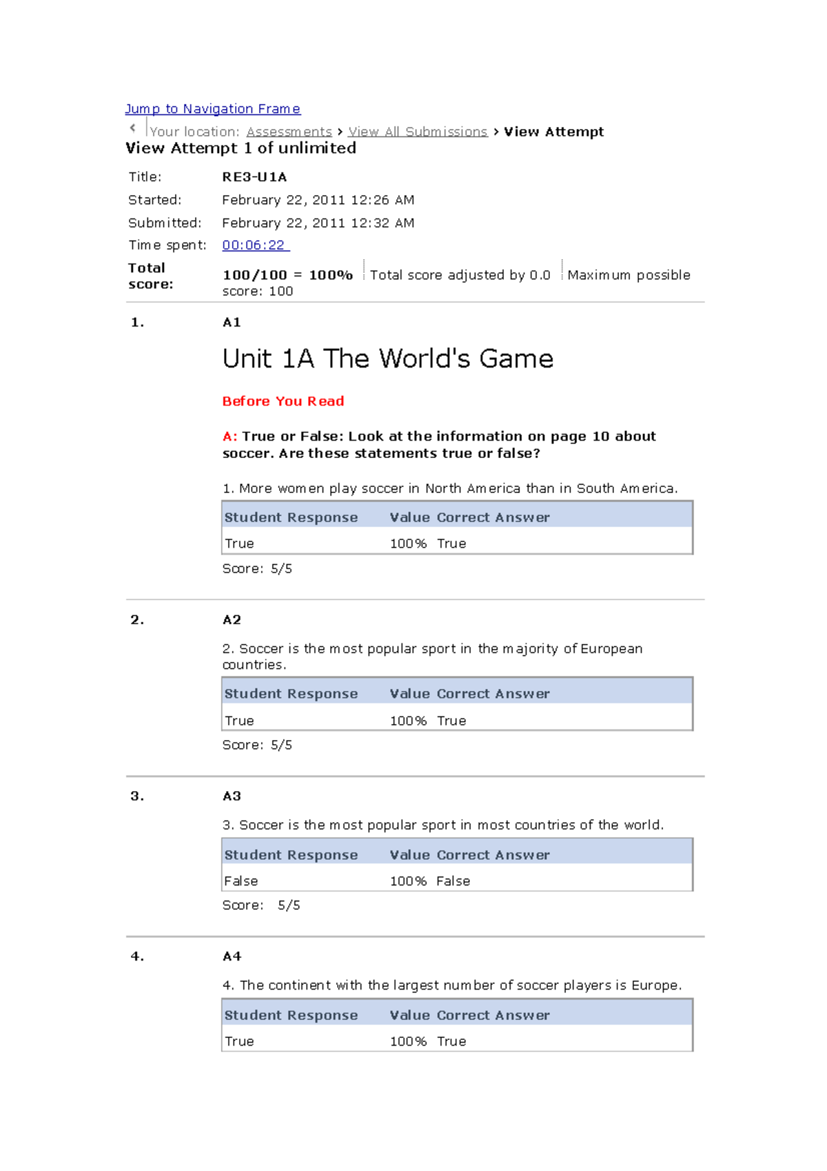 Key Reading Explorer 3 - Jump to Navigation Frame Your location ...