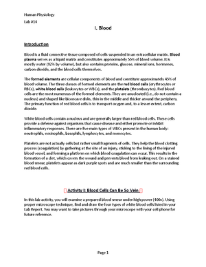 Lab 13 Digestion - Lab report. - Lab # Digestion Introduction In a ...
