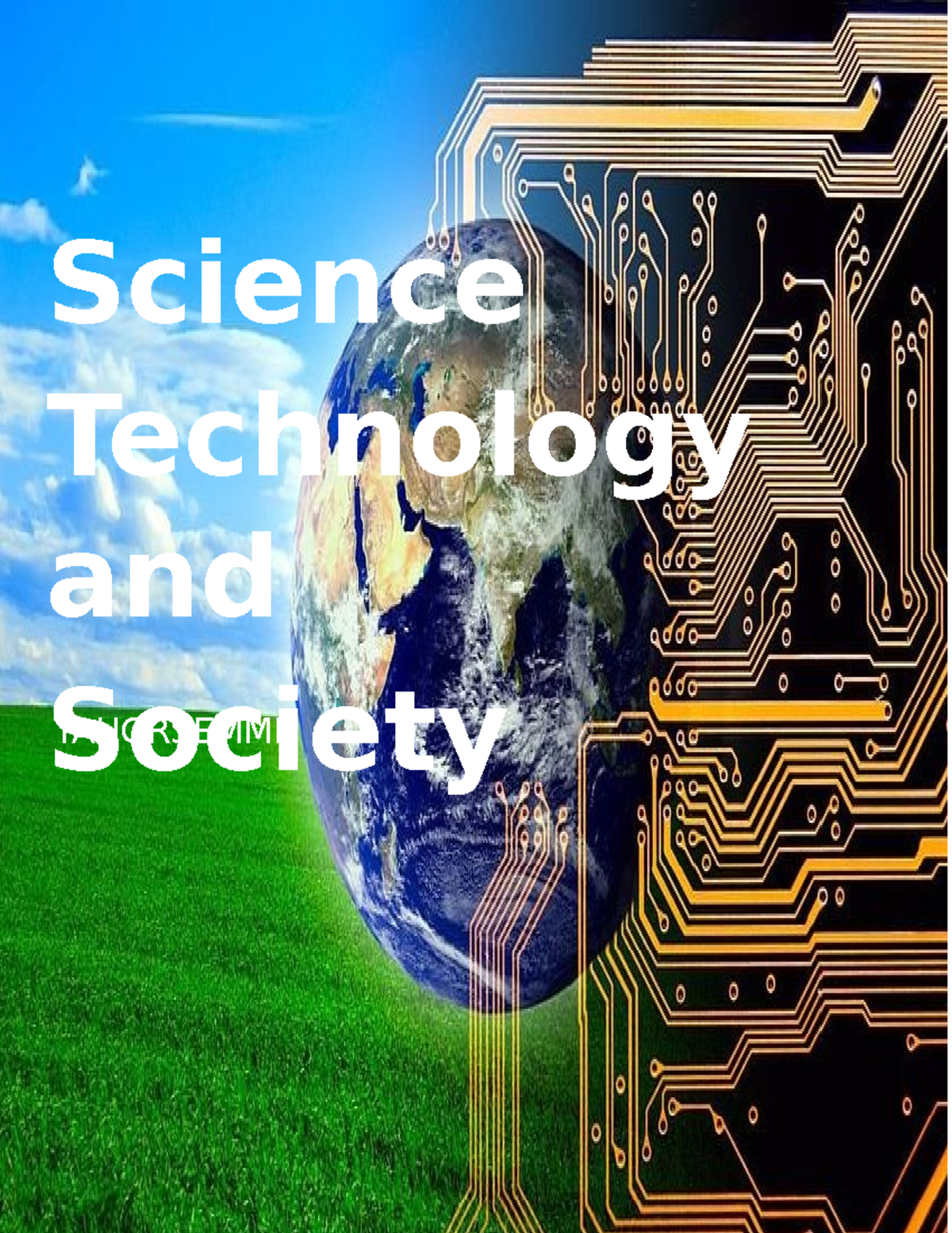Science, Technology and Society - Science Technology and Society ...