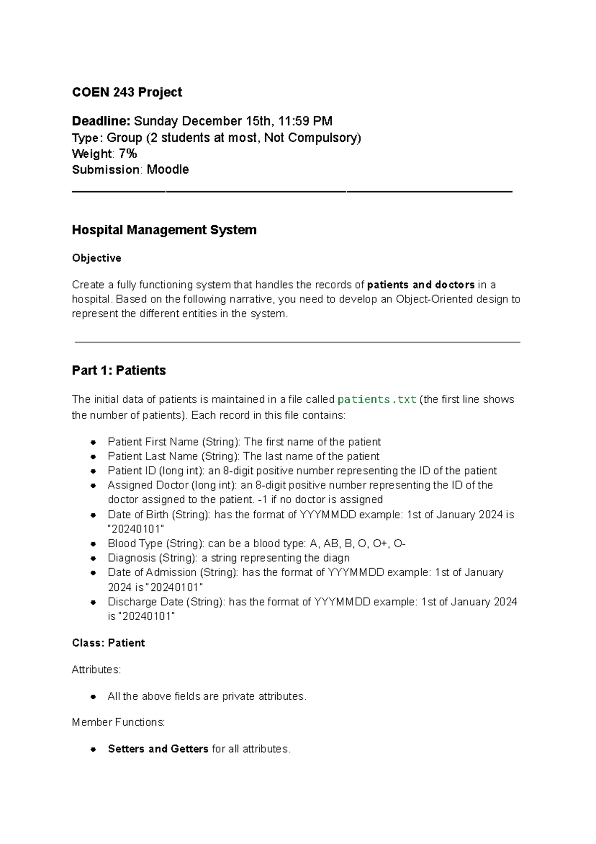 Comp352 S25 Theory Assignment 1: Data Structures & Algorithms - Studocu