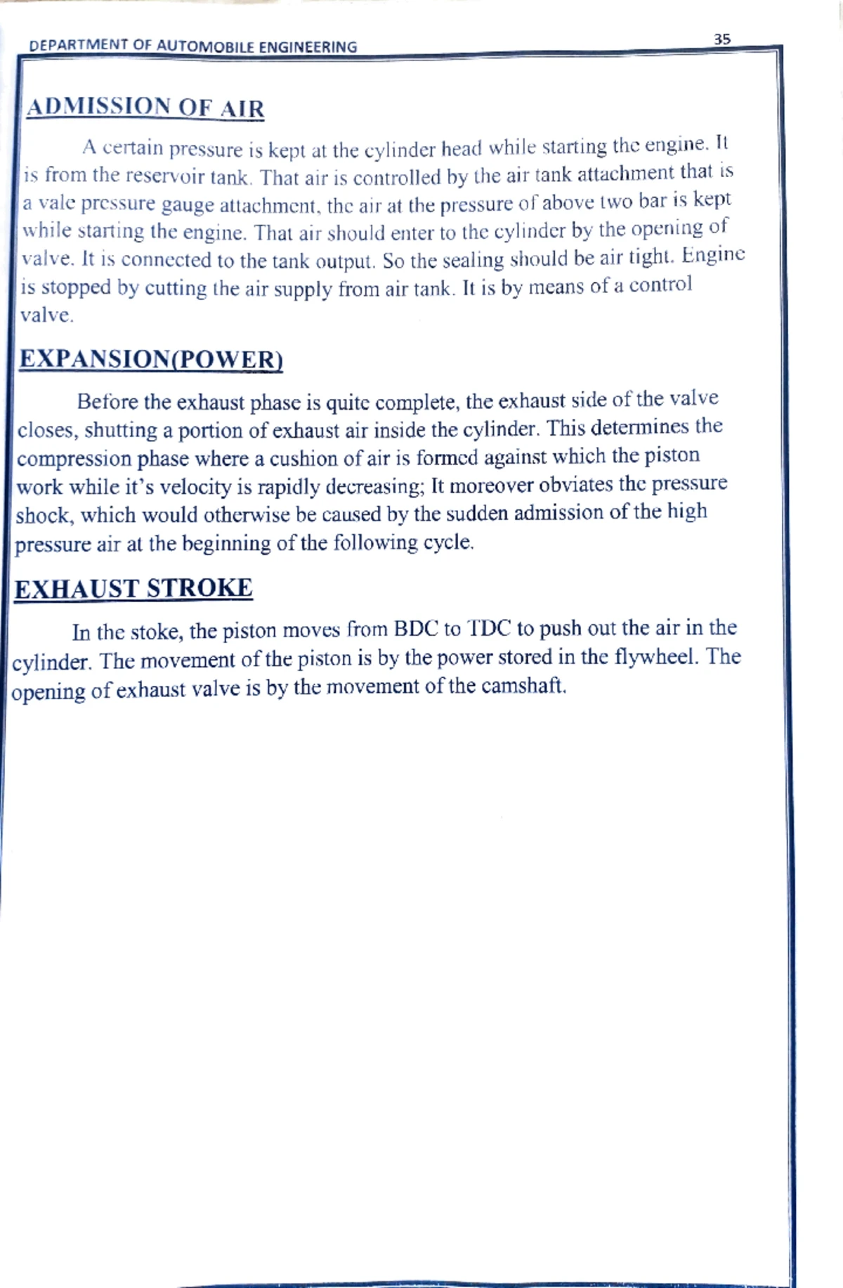 7 - This is a project report of an air powered engine moving vehicle ...