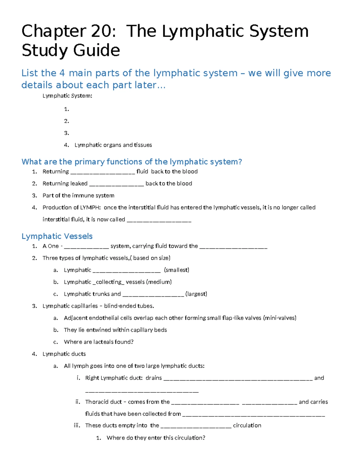 Ch 19 Study Guide 2024: Blood Vessels & Circulation Notes - Studocu