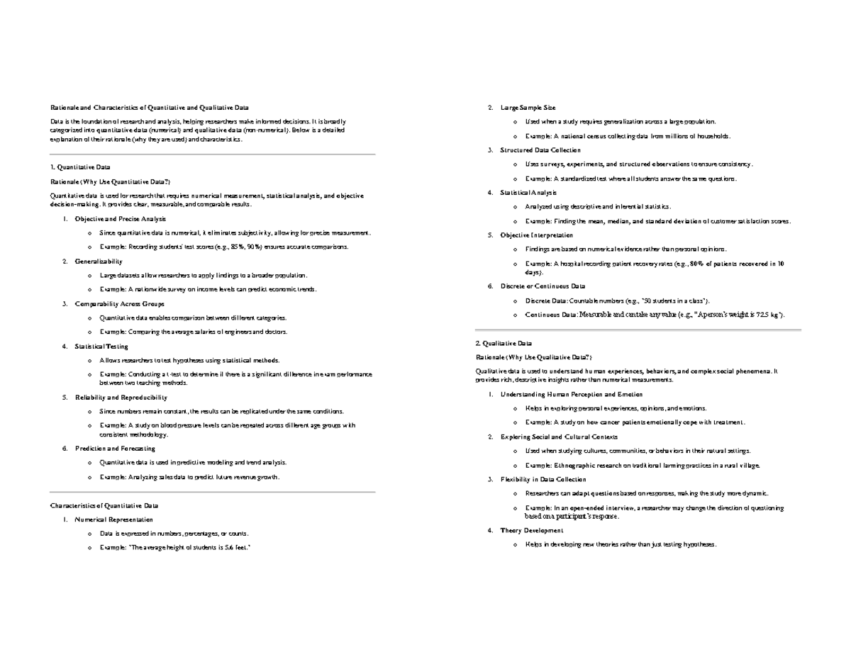 Research Statistics: Understanding Quantitative & Qualitative Data ...