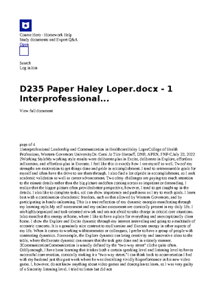 Cara PICO Paper - PICO - D219-MYM2 – Task 1 Evidence Based Practice ...