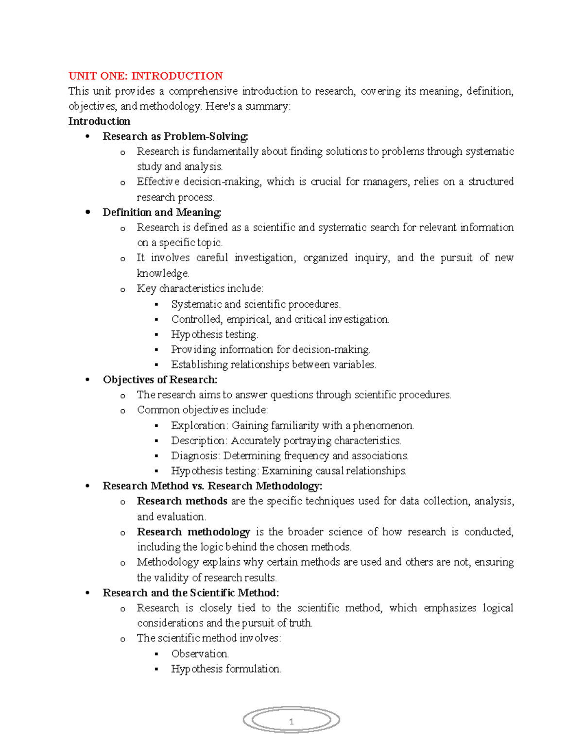 BRM 101: Comprehensive Introduction to Research Methodology and Design ...