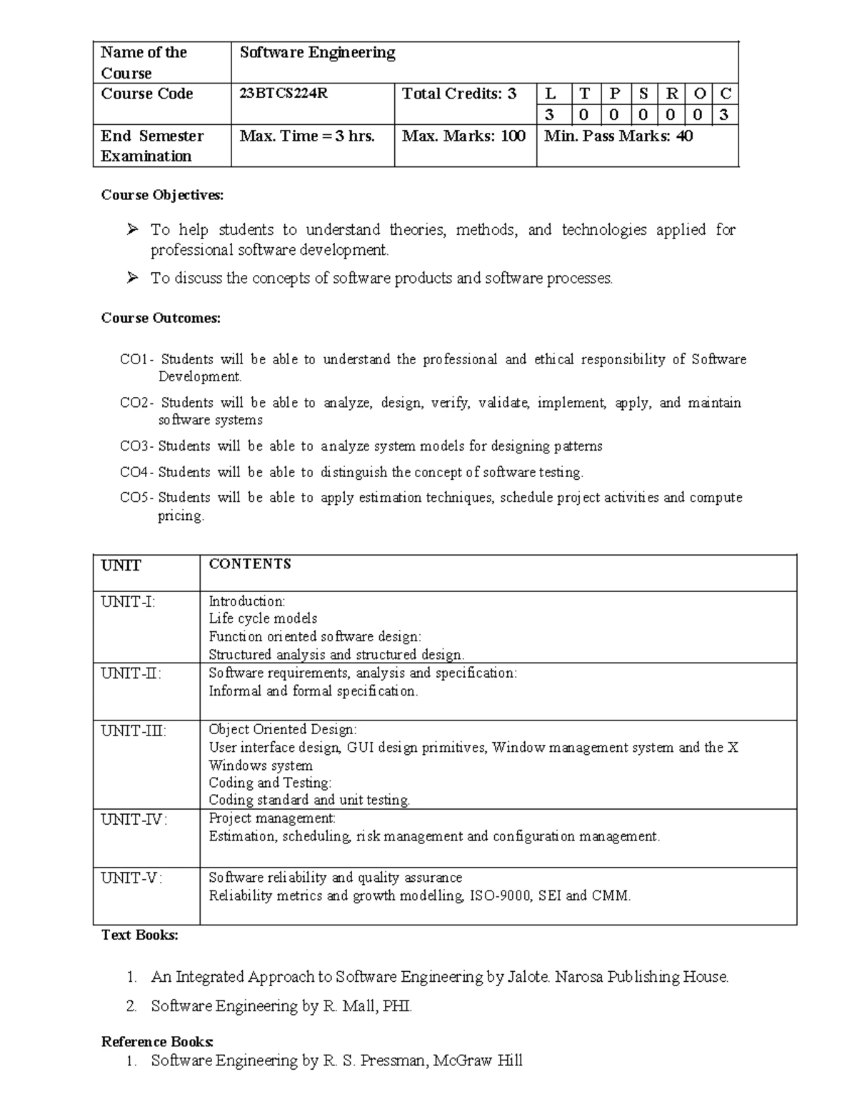 B.Tech CSE: Declaration Form for Final Exam (Attendance Shortage) - Studocu