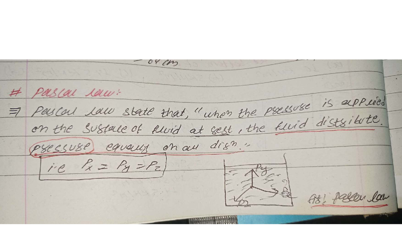04 AM - Pascal's Law & Darcy-Weisbach Equation Notes - Studocu