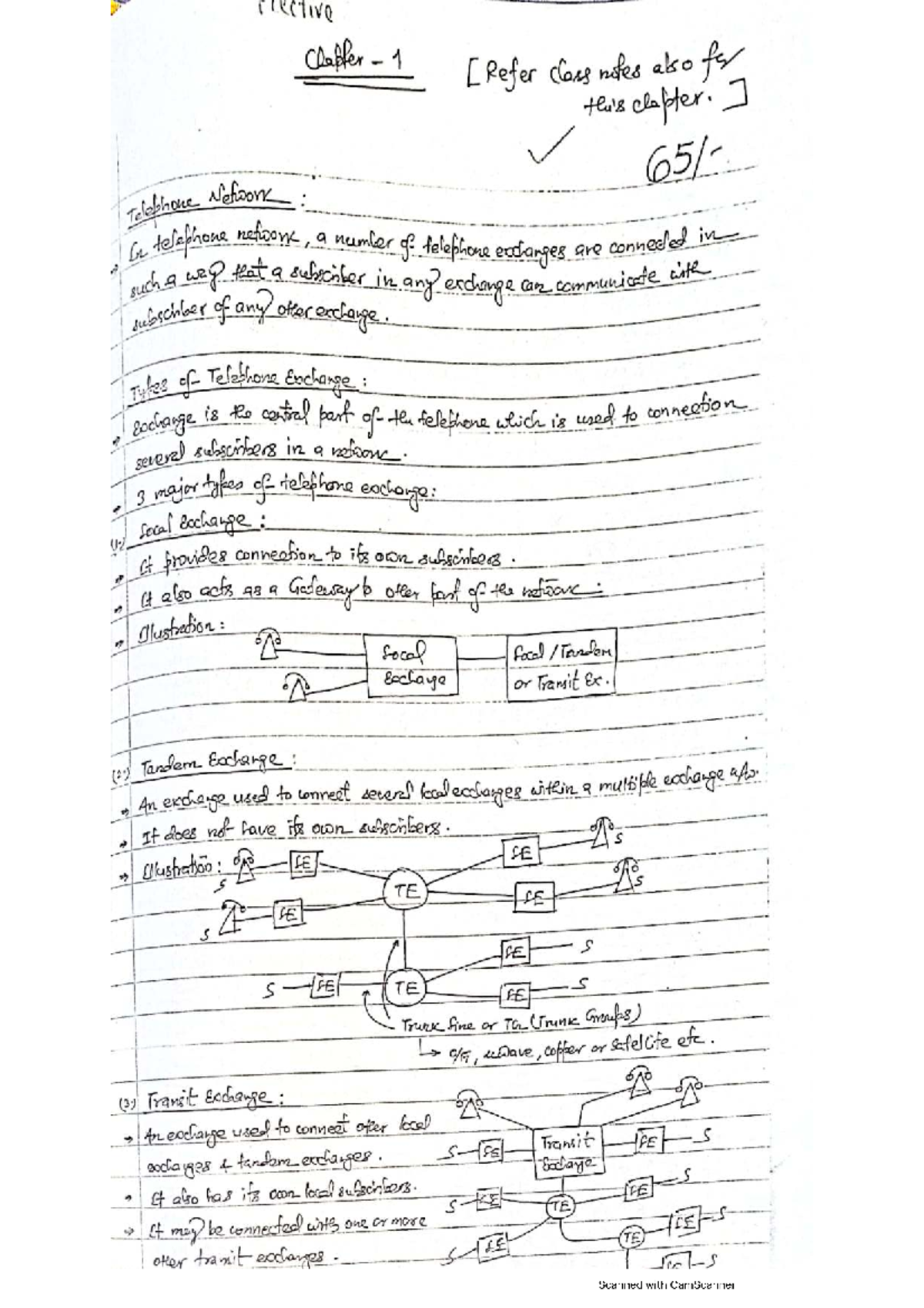 Telecommunication Study Notes (Course Code: TCN 101) - Studocu