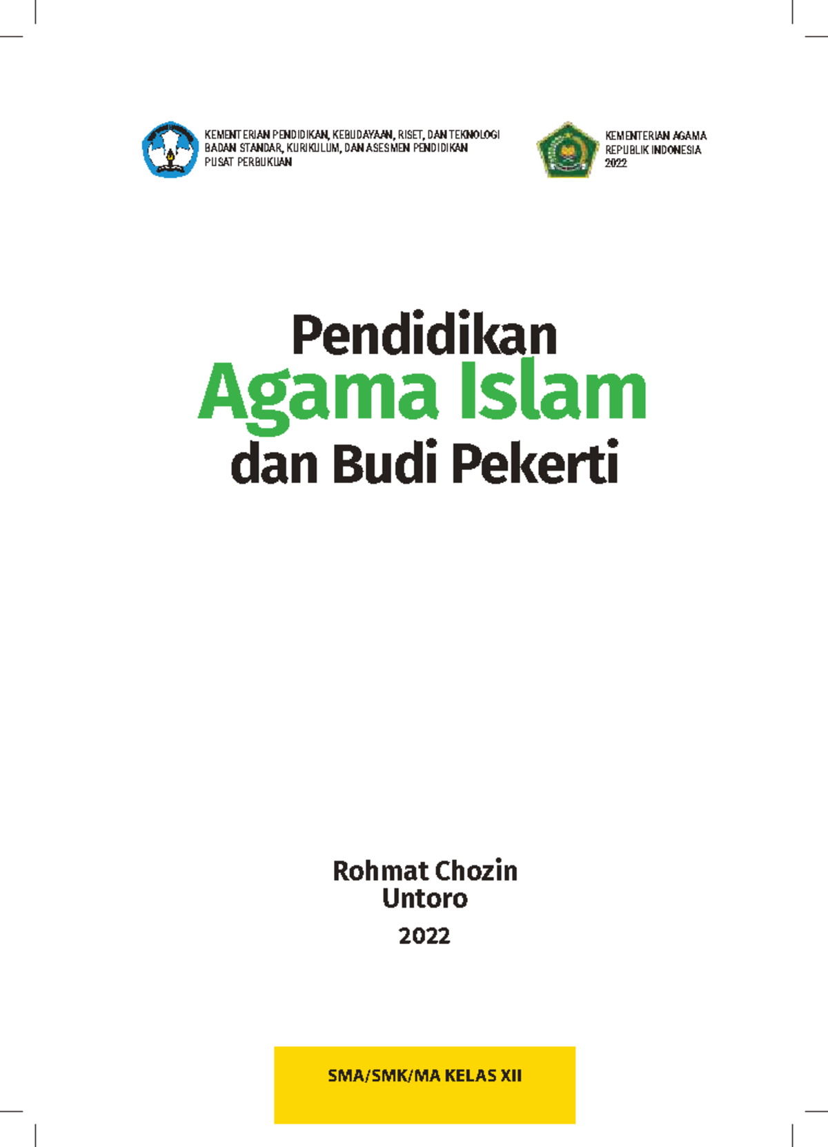 BAB 4 Kewarisan dan Kearifan dalam Islam untuk Kelas XII BS-12 - Document Preview