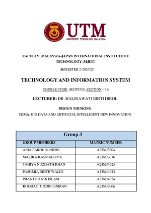 SET 5 Final EXAM PART A - practise. - FINAL EXAMINATION SEMESTER I ...