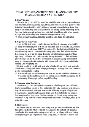 [Solved] s kt tha v sng to ca Nguyn Du trong Truyn Kiu so vi tc phm gc ...
