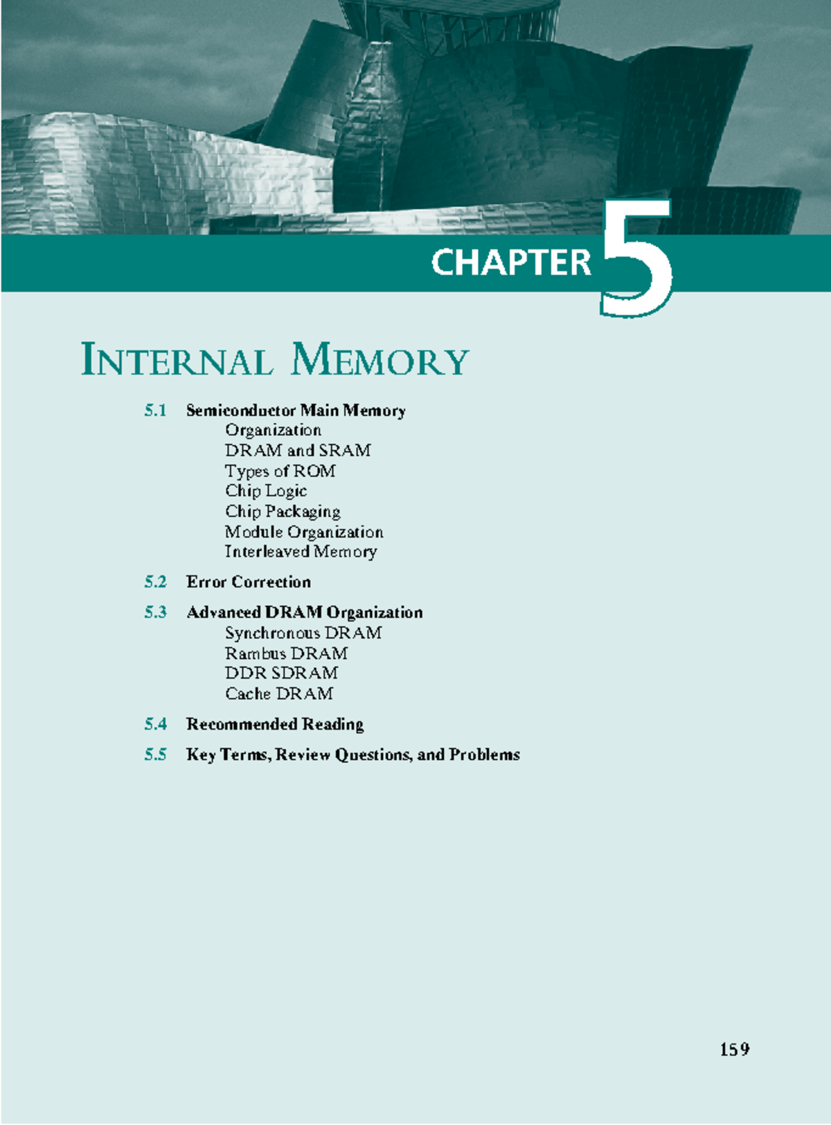 Chapter 5 CEA201: Internal Memory - DRAM, SRAM, and Error Correction ...