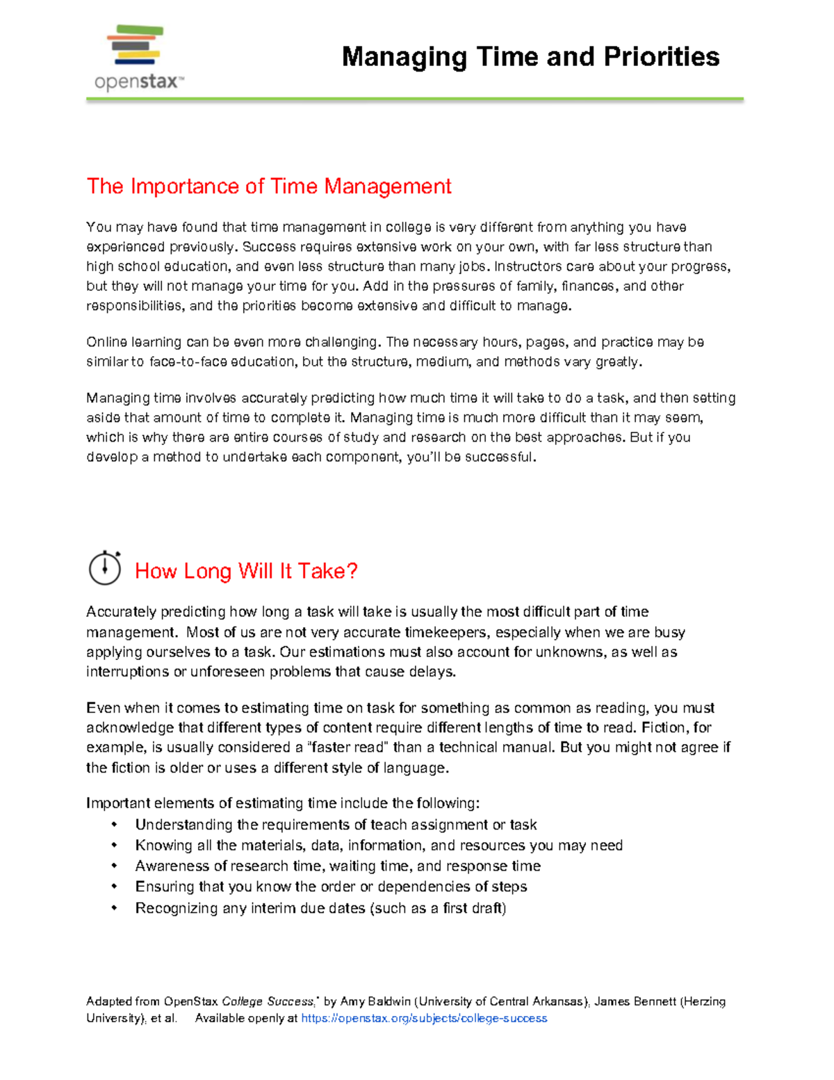 Time Management Strategies for College Success: A Guide - Studocu