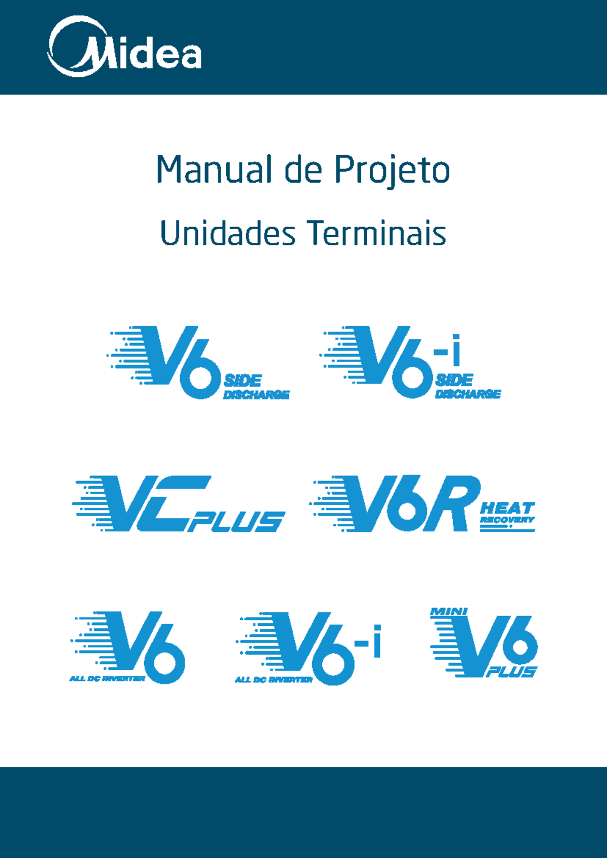 Manual de Projeto Unidades Terminais VRF Midea V6 - 08/22 - Studocu