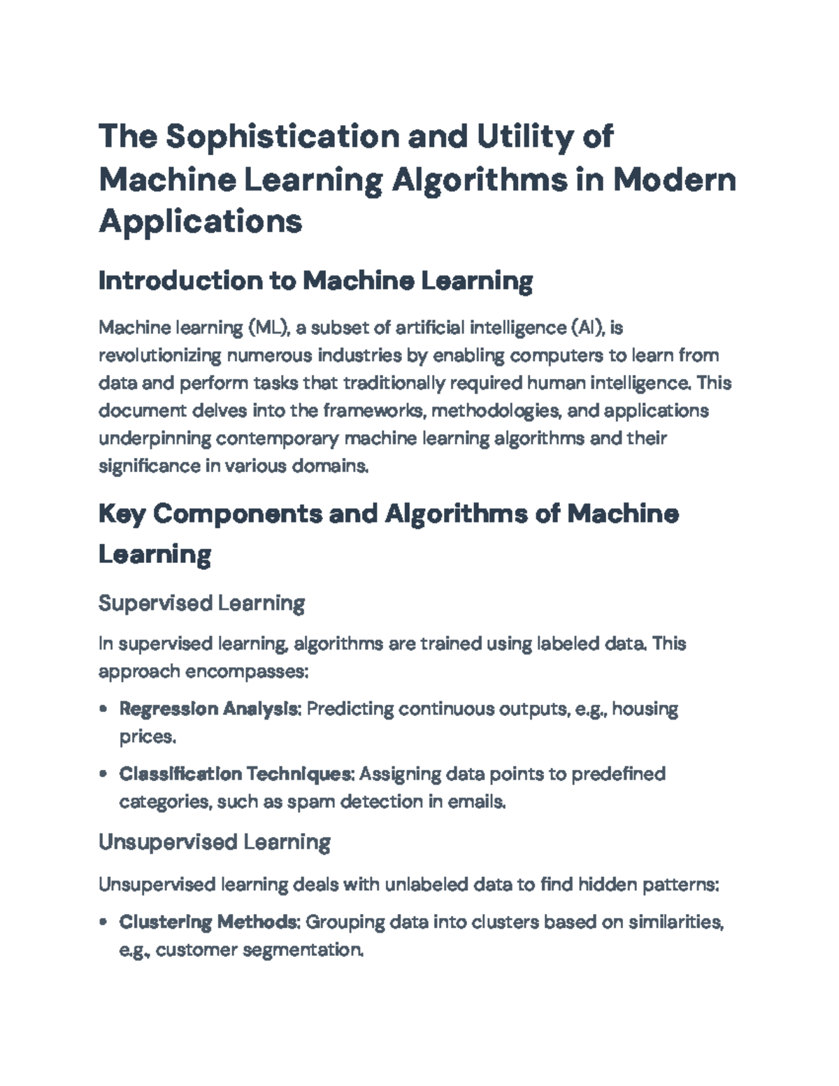 Machine Learning Fundamentals: Algorithms, Applications, and Ethics ...