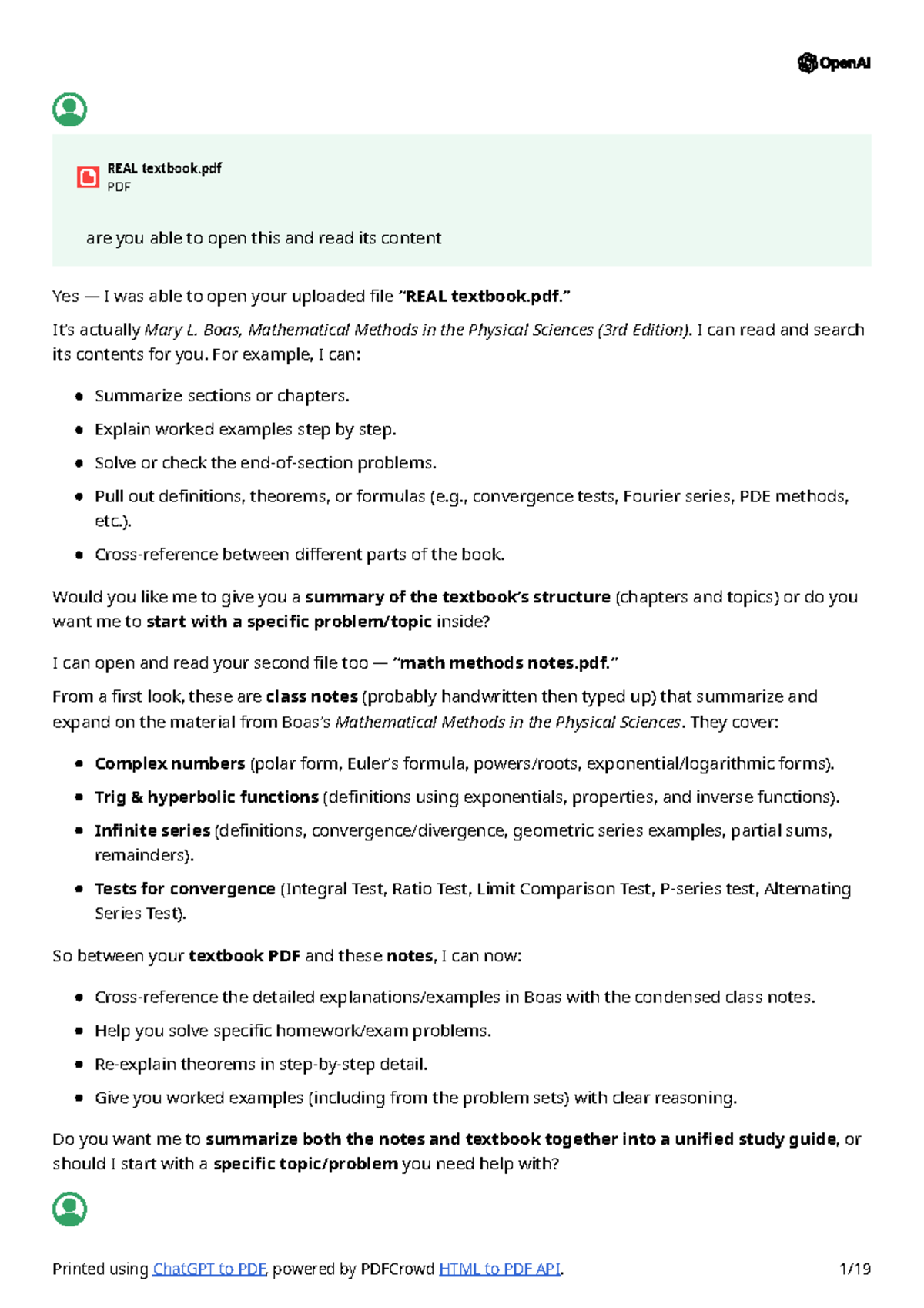 Comprehensive Study Guide for Mathematical Methods (MATH 301) - Studocu