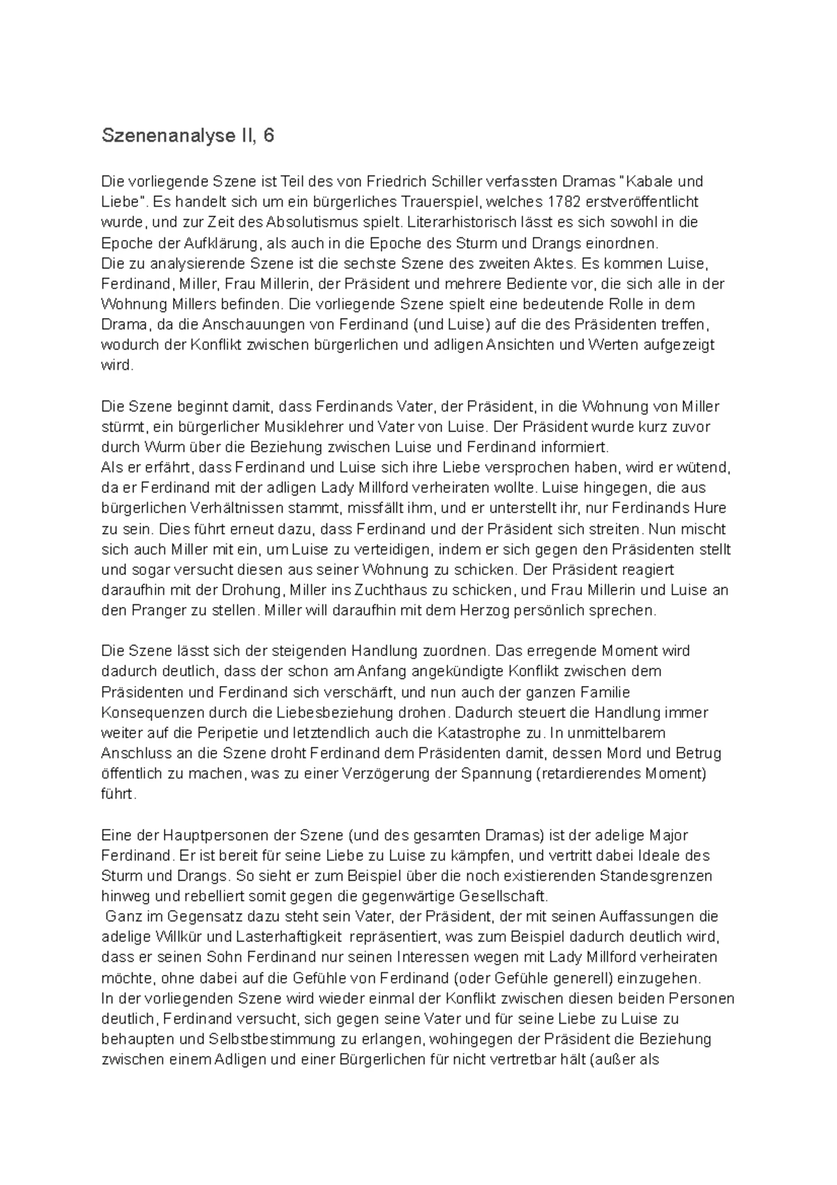Interpretation Karoline von Günderode, der Kuss im Traume - Karoline