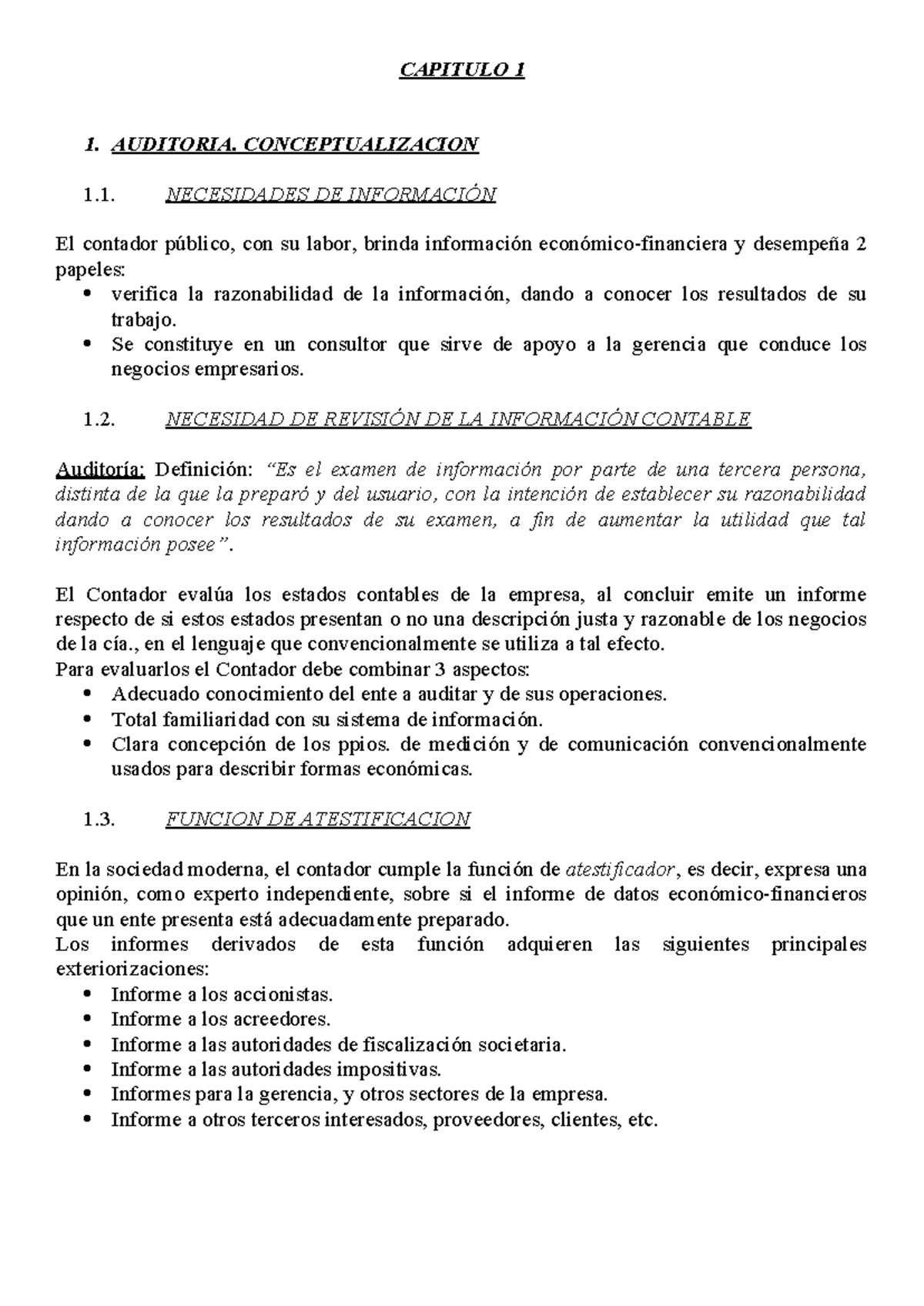 Capítulo 01 - Conceptos Clave de Auditoría en Contabilidad - Document Preview