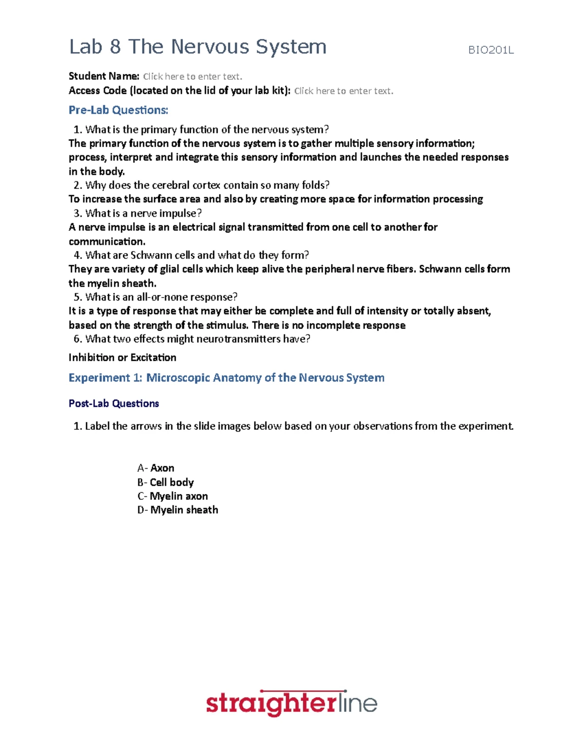 BIO201L+Lab+4+Upload+Document studocu - Student Name: Click here to ...