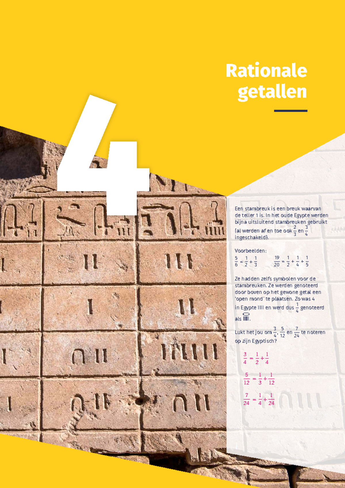 VBTL1 Rationale Getallen H4: Oplossingen en Voorbeelden - Studocu