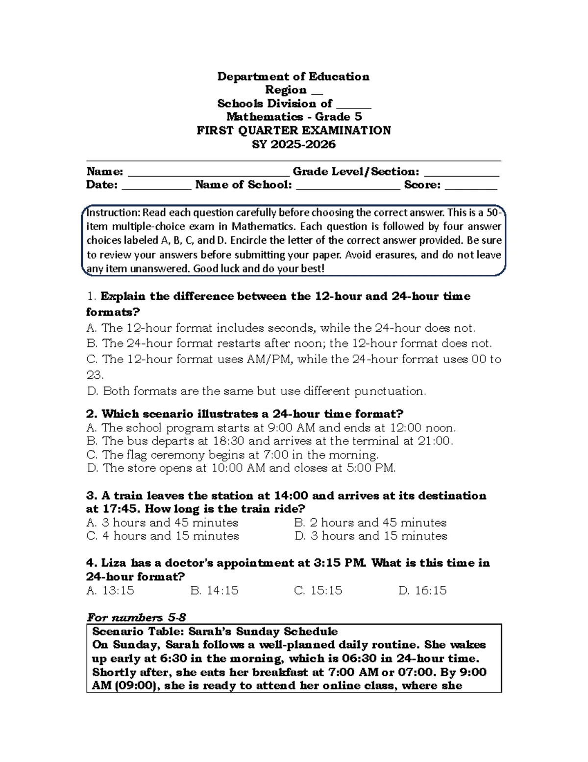 Detailed Lesson Plan: Problem Solving with Parallelograms, Trapezoids ...