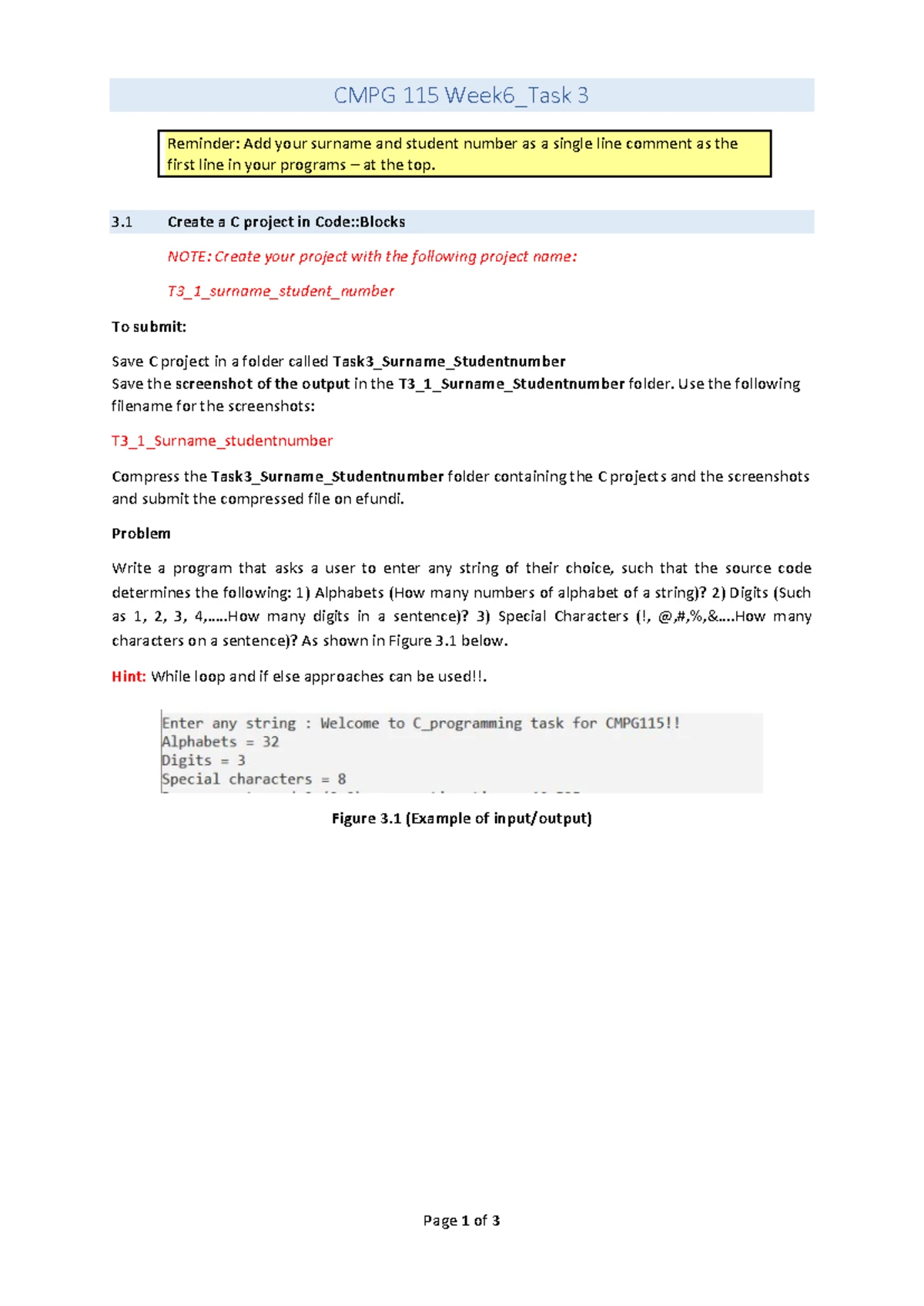 CMPG 111 Study Guide PEC 2019 fin - No part of this MOD may be ...