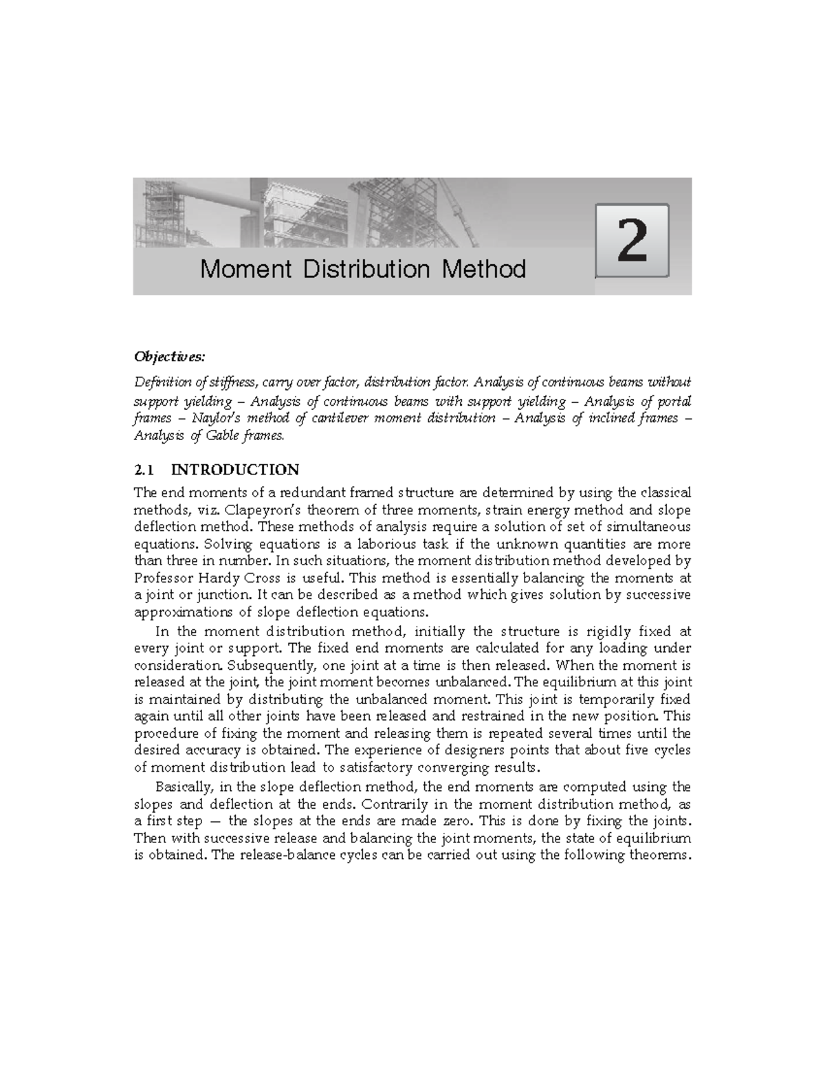 Moment Distribution Method Analysis - MOMT 101 - Studocu