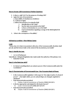 Constitutional Law Notes (Week 1-9): Key Concepts and Historical ...