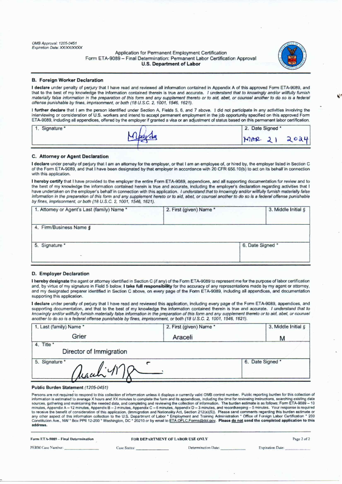 Eta Form Submission Guidelines - 2024 - Studocu