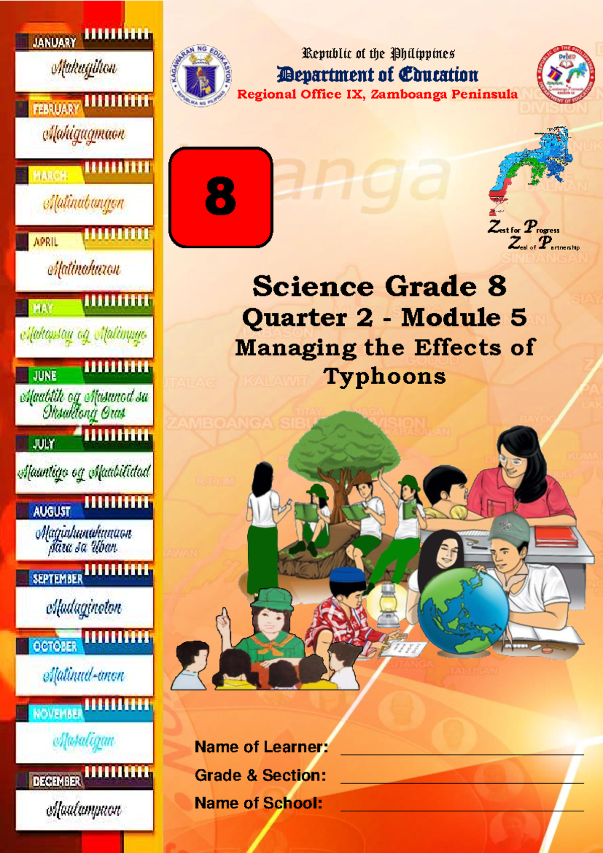 Grade 8 Science Module 5: Managing the Effects of Typhoons - Studocu