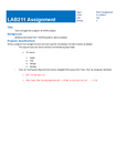 OOP with Java Lab - LAB211 - Studocu