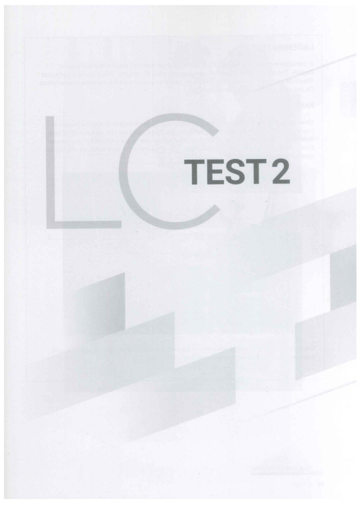 TEST 2 Listening - LUYỆN TOEIC Practice Materials - Studocu
