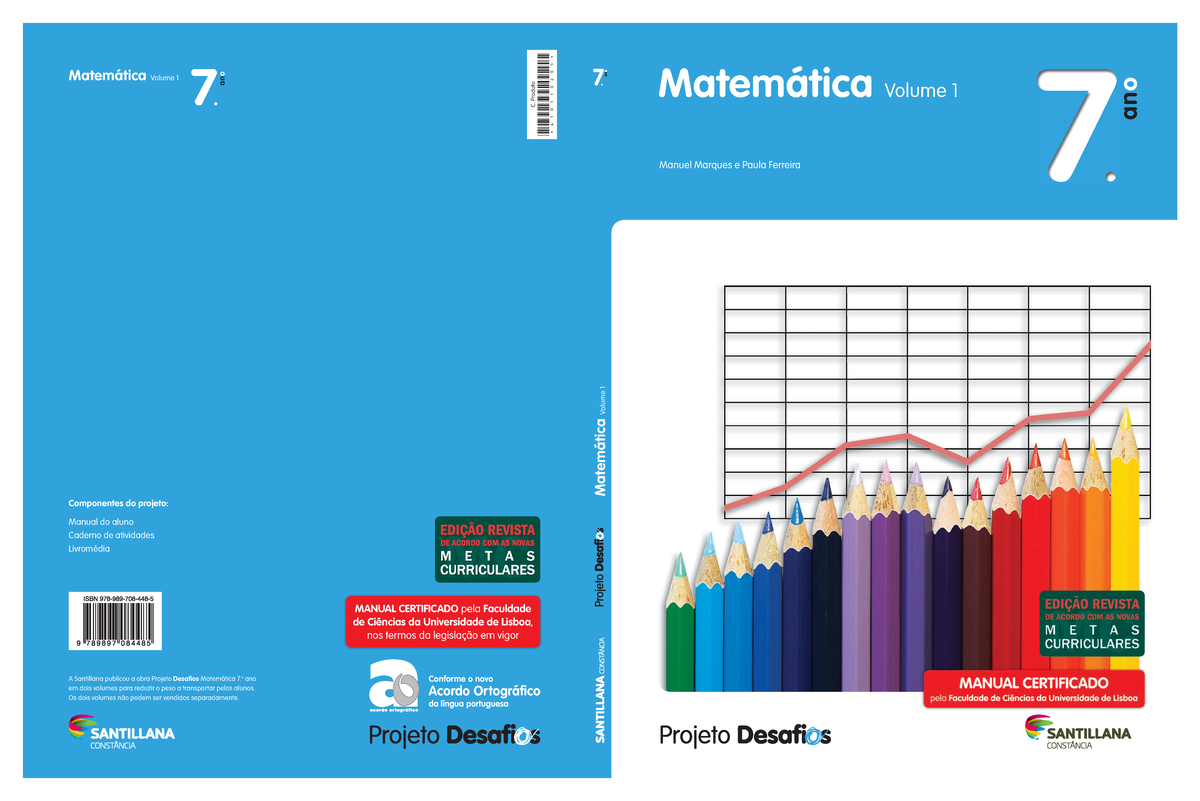 Livro Completo De Matemática 7º Ano Volume 1 Studocu
